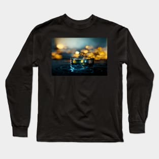 Drops Of Jupiter With Forest Rain Drops In Rainy Weather Long Sleeve T-Shirt